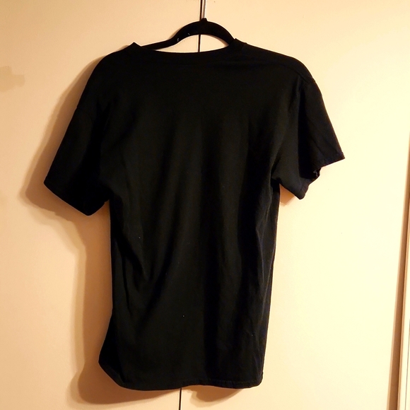 Steven Rhodes Shirt Adult Medium Black Timmy Has a Visitor Graphic Tee Men's - Picture 3 of 5